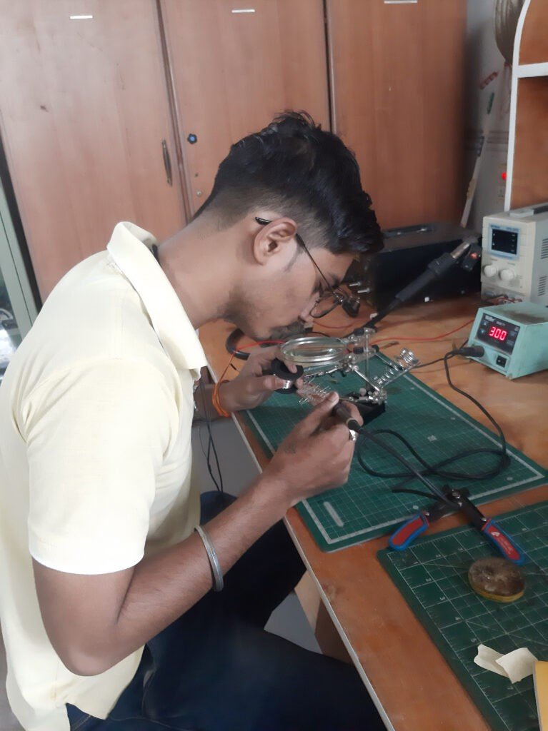 doing soldering