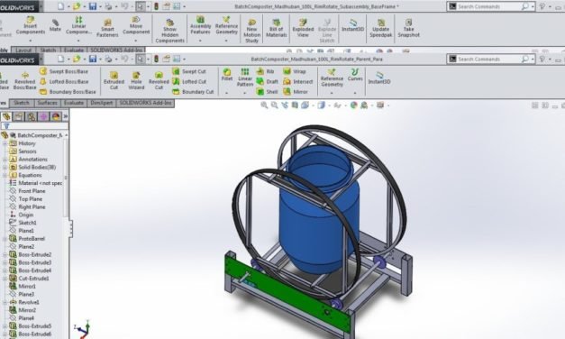 Design of Compost Mixer V1