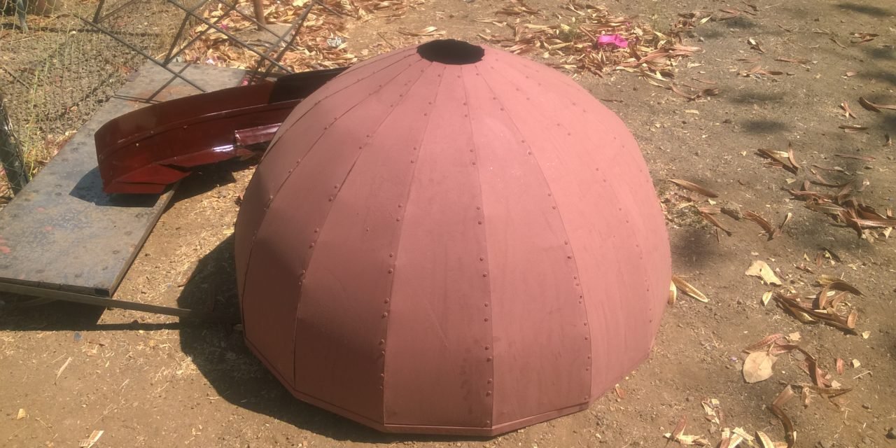 Fabrication of Dome is done.