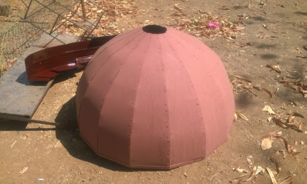Fabrication of Dome is done.