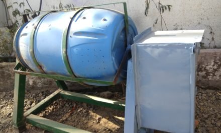 SHEET METAL BOX FOR THE COMPOSTER MOTOR