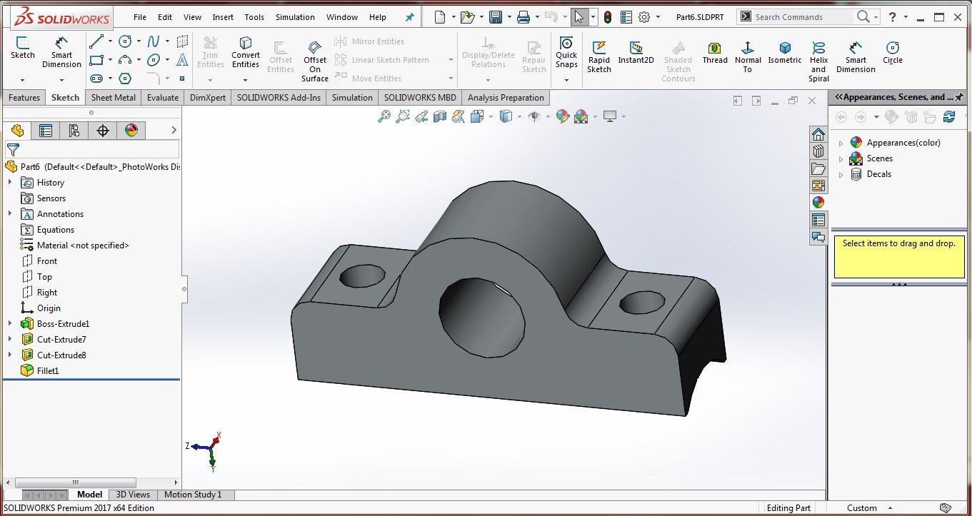 Wheel Borrow CAD design in Solidwork | DESIGN INNOVATION CENTER