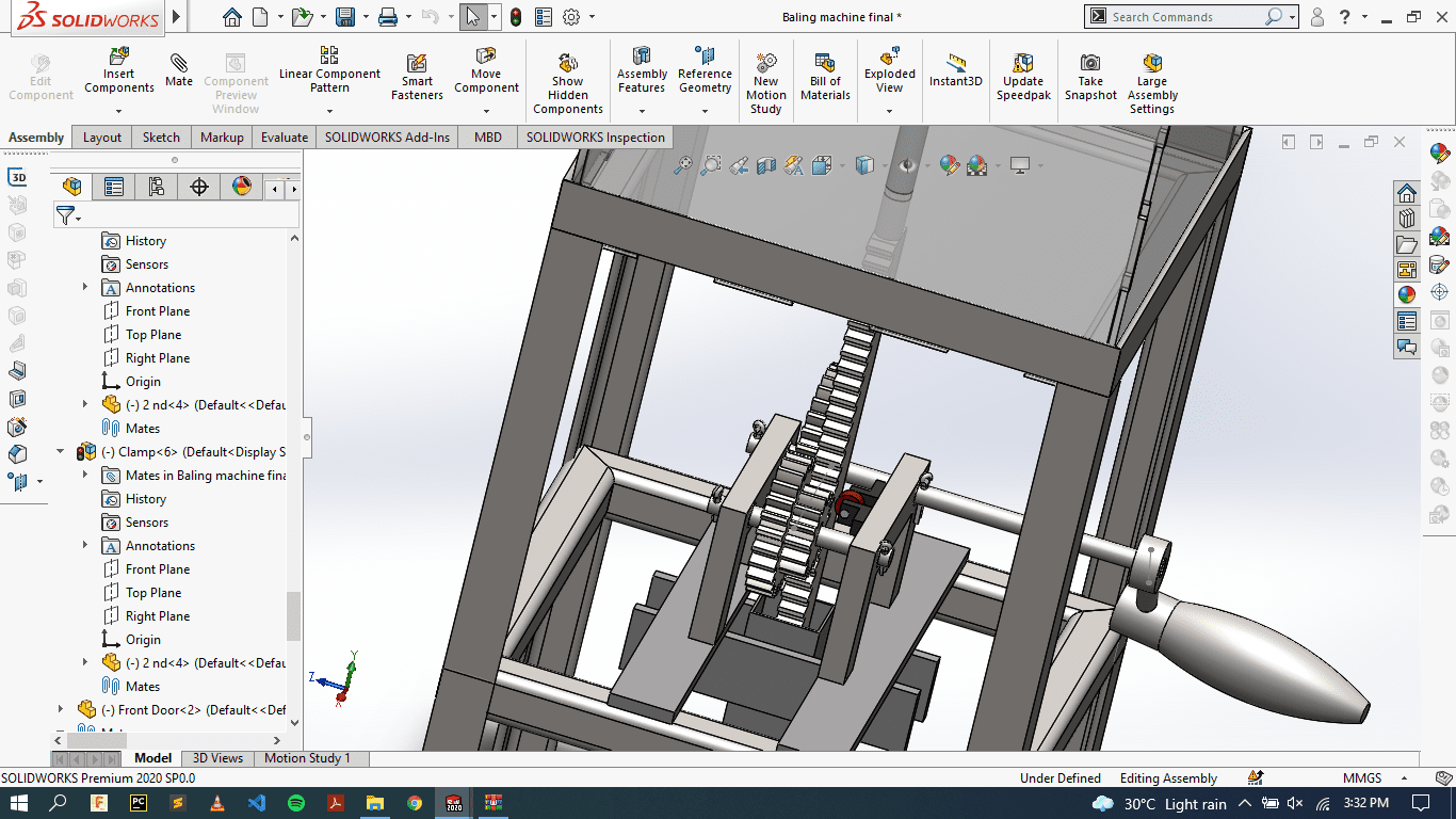Baling Machine – assignment | DESIGN INNOVATION CENTER