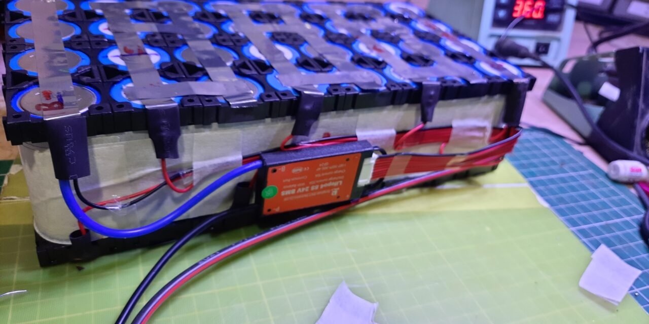 DIY Lithium Iron Phosphate (LiFePO4) Battery for Electric-Cycle