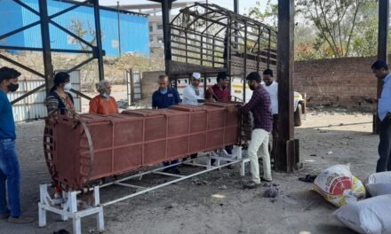 Modification of Stacking rack and Trials on Society Composter for 50 Households at Rajgurunagar Nagar Parishad.