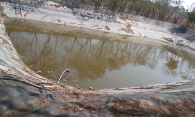 Control the evaporation of water in farm pond by using different methods.