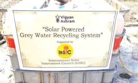 SOLAR POWERED GREY WATER RECYCLING SYSTEM AT KANHERSER