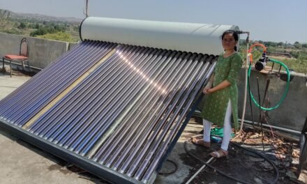 Calculation of Efficiency of solar water heater