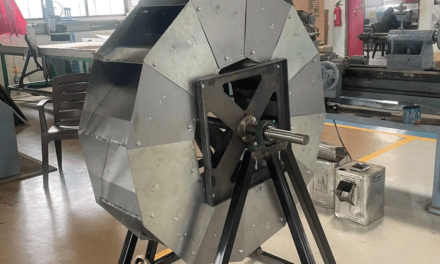 fabrication of structure of the water wheel