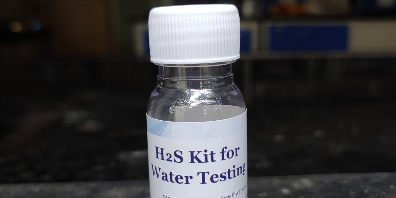 Trial-2 Preparation of H2S Water Testing kit