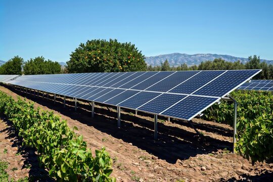 Agri-voltaic Farming