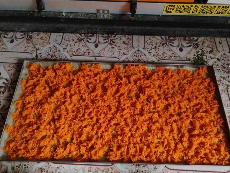 हीट पंप ड्रायरवर गाजर हलवा – एक प्रयोगात्मक ट्रायल