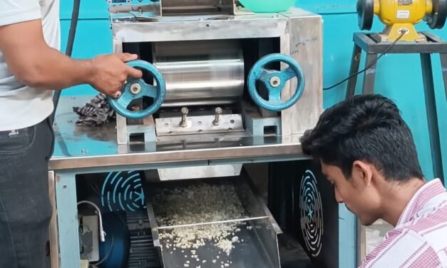 Trials of Jowar Flakes on Multigrain Flaker Machine