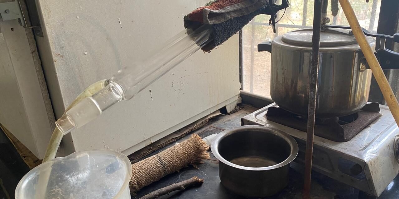 Increasing Distillate Rate and Reducing Fuel Consumption in a Laboratory Distillation Unit.