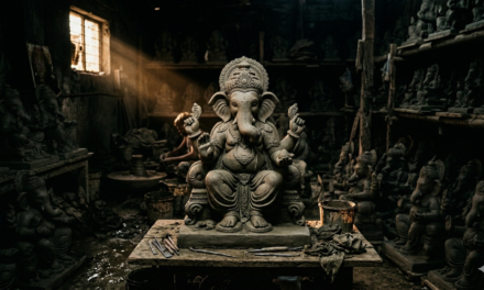 ganapati shadu mati making