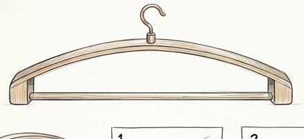 Bamboo Hanger Fixture