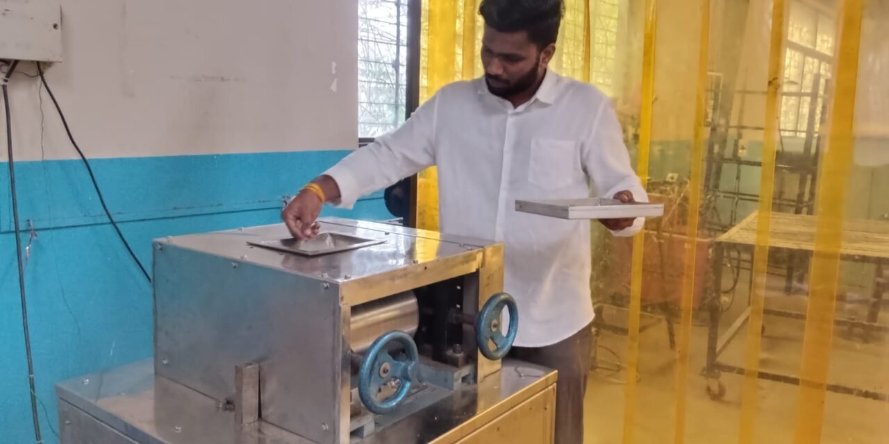TRIALS OF JOWAR FLAKES ON MULTIGRAIN FLAKER MACHINE