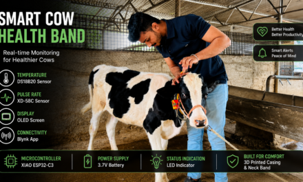 Final project : Smart cow health band