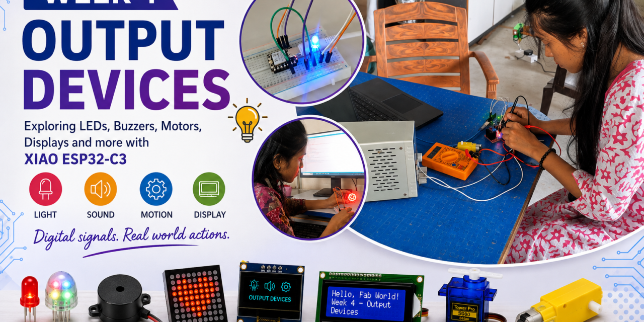 WEEK 4- OUTPUT DEVICES