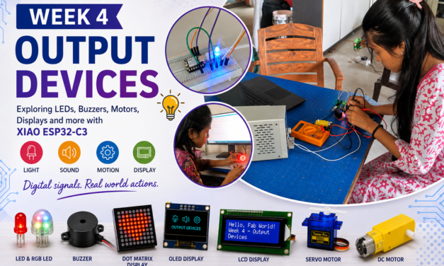 WEEK 4- OUTPUT DEVICES