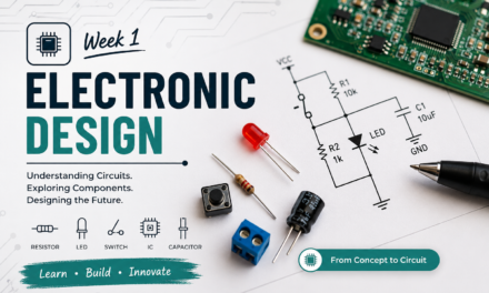 WEEK 1- ELECTRONIC DESIGN