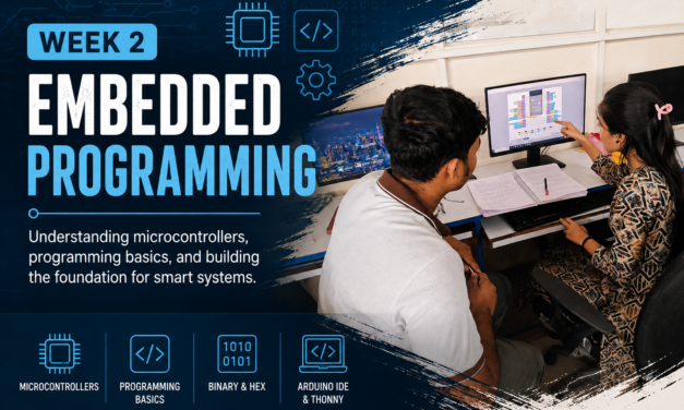 WEEK 2 – EMBEDDED PROGRAMMING