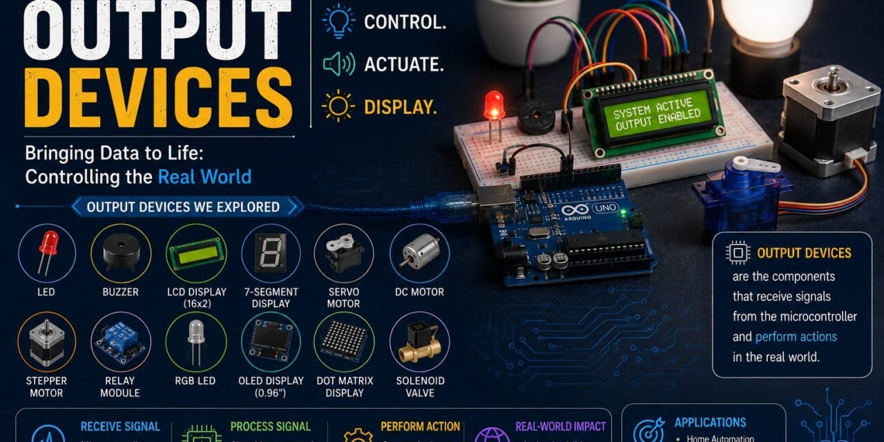 Week 4 – Output Devices