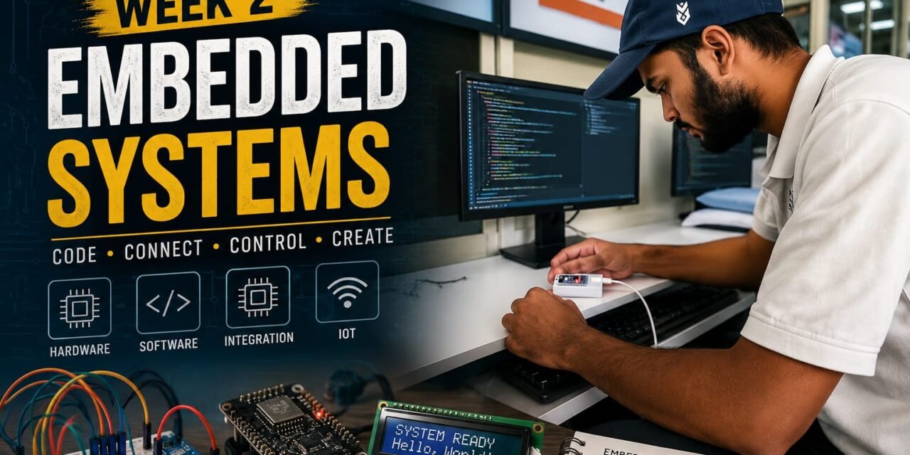 Week 2 – Embedded Programming