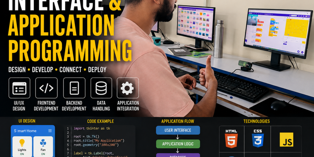 Week 6 – Interface and Application Programming