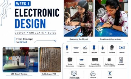 WEEK 1- ELECTRONIC DESIGN