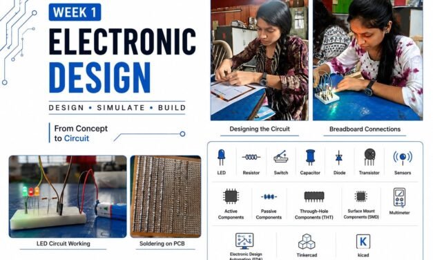 WEEK 1- ELECTRONIC DESIGN